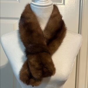 Vintage 1940’s Mink Scarf